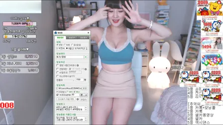 AfreecaTV主播韩志娜BJ韩志娜2019年12月24日直播视频舞蹈剪辑23343432